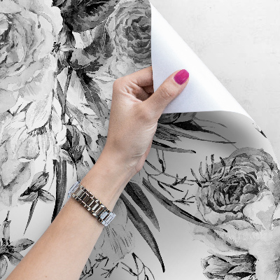 Wallpaper Romantic Sketch Of Rose