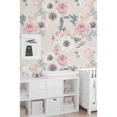 Wallpaper Pastel Flower Dream