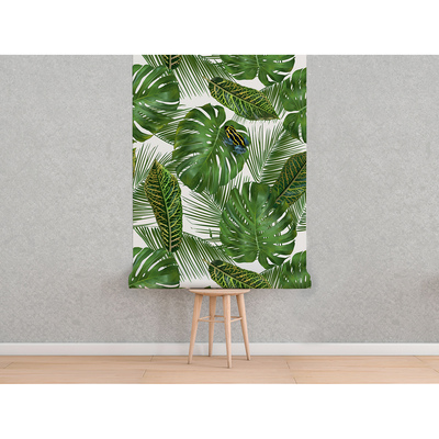 Wallpaper Large Tropical Leaves