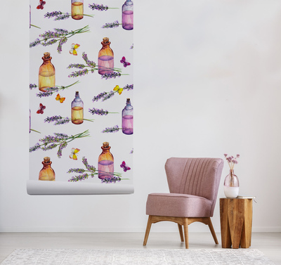 Wallpaper Lavender Corner