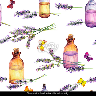 Wallpaper Lavender Corner