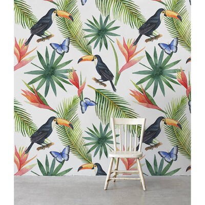 Wallpaper In The Paradise World Of Toucans