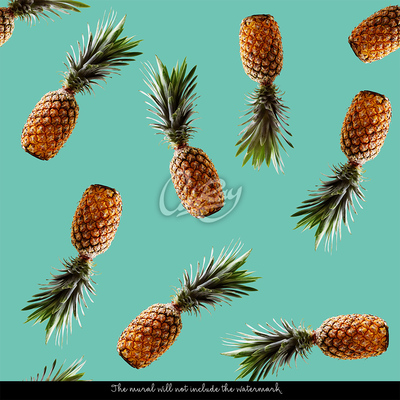 Wallpaper Crazy Pineapple