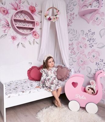Wallpaper Floral Painting