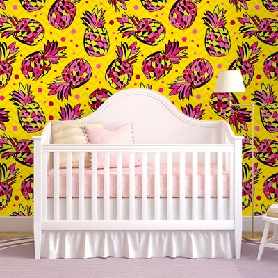 Wallpaper Crazy Pineapple