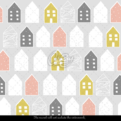Wallpaper Colorful Houses