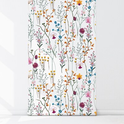 Wallpaper Wild Flowers