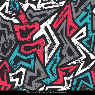 Wallpaper Grunge Style Graffiti