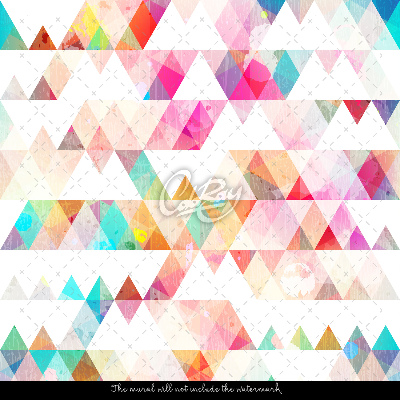 Wallpaper Rainbow Triangles