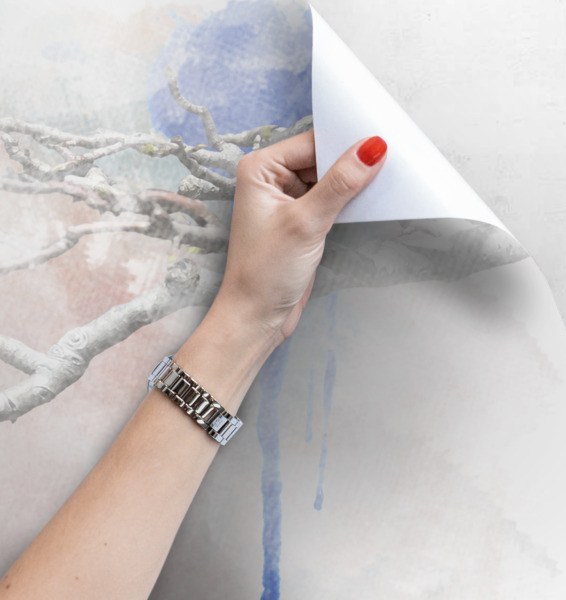 Wallpaper Watercolor Birds