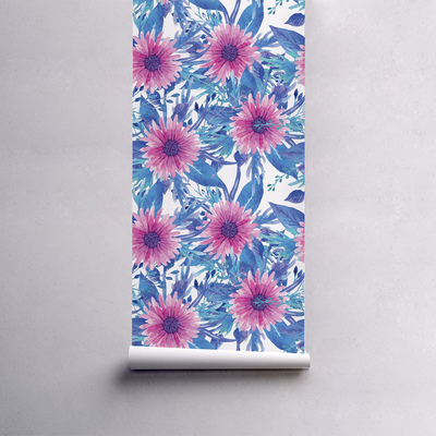 Wallpaper Subtle Flowers