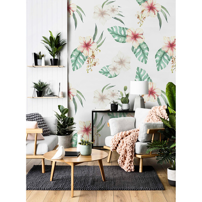 Wallpaper Tropical Bouquets