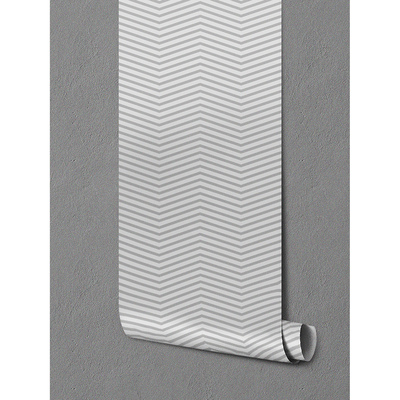 Wallpaper Herringbone In Gray