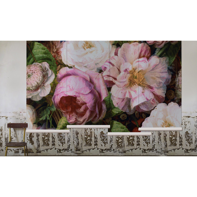 Wallpaper Aromatic Rose Garden