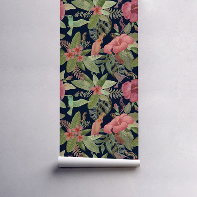 Wallpaper Floral Symphony