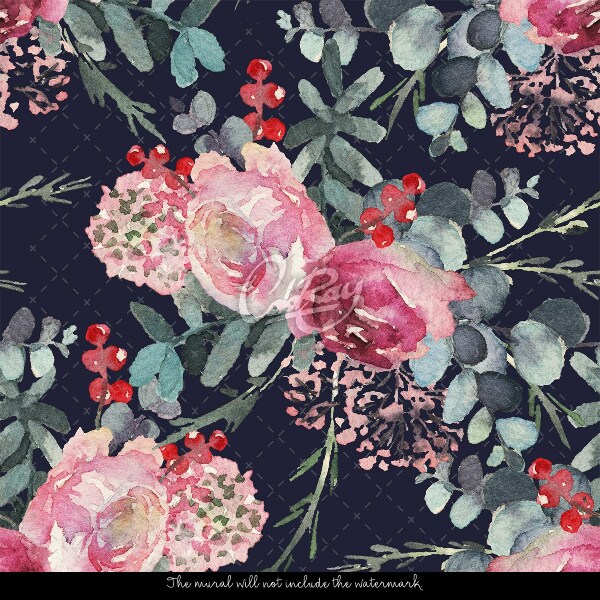 Wallpaper Floral Composition