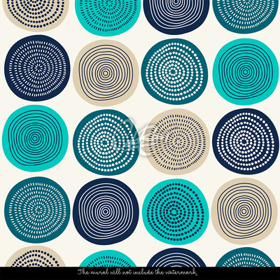 Wallpaper Joyful Circles