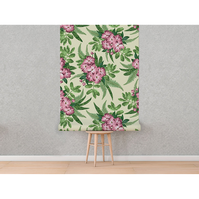Wallpaper Pink Fern Flower