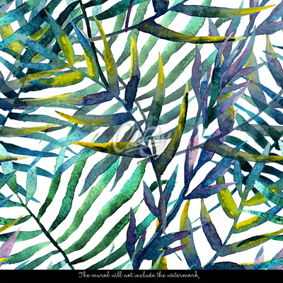 Wallpaper Abstract Leaves