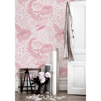 Wallpaper Vintage Poppies