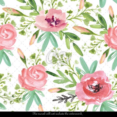 Wallpaper Rose Flower Bed