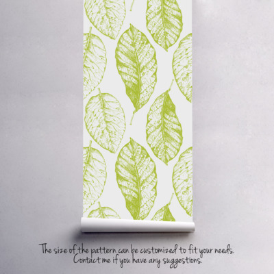 Wallpaper Leaf Impressions
