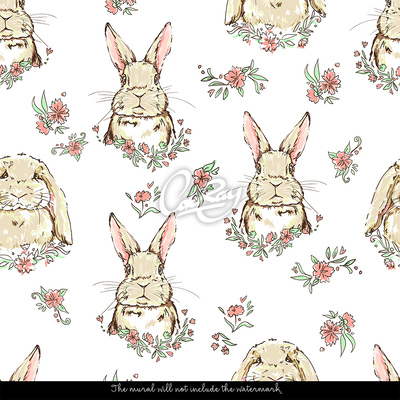 Wallpaper Happy Bunnies