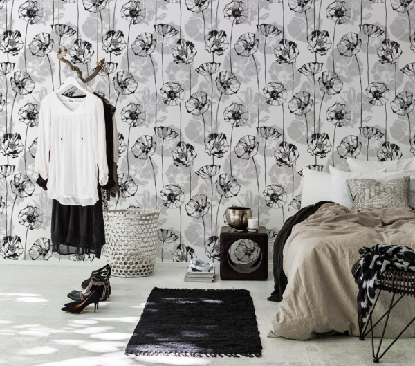 Wallpaper Sketchbook Poppies