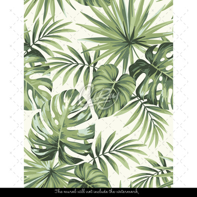 Wallpaper Thick Bush Of Monstera