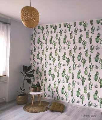 Wallpaper Field Of Cacti