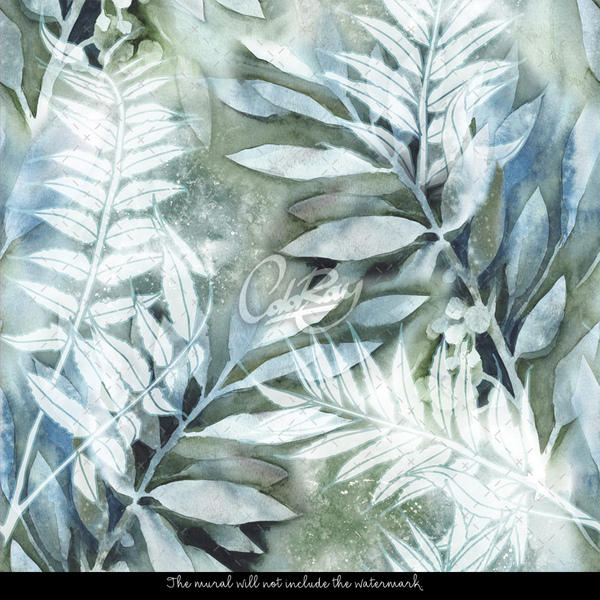 Wallpaper Fern Flower