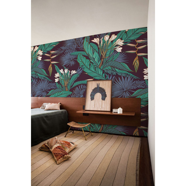 Wallpaper Night In Tropics