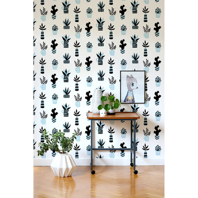 Wallpaper Pots Full Of Plants