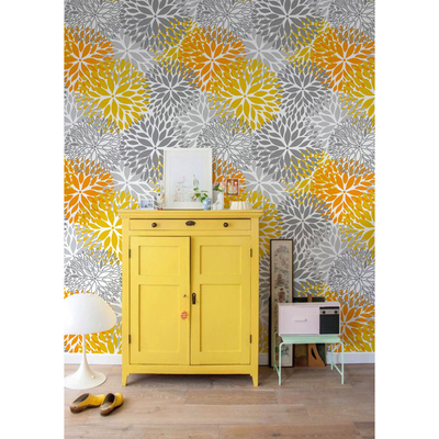 Wallpaper Sunny Chrysanthemum