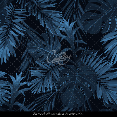 Wallpaper Exotic Vegetation By Dark Night