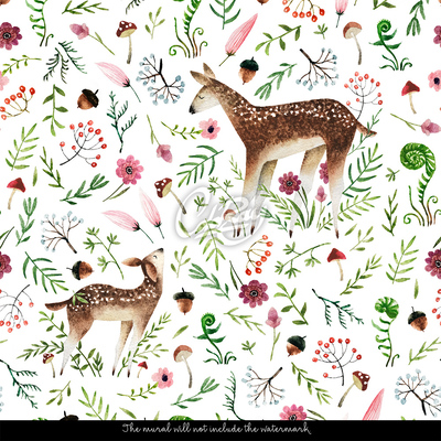 Wallpaper Roe-Deer In The Meadow