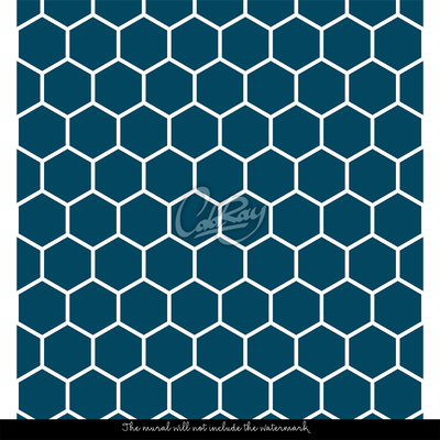 Wallpaper Hexagon Still Fashionable