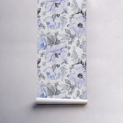 Wallpaper Blue Roses