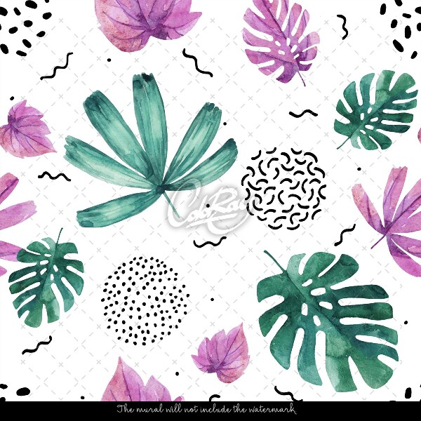 Wallpaper Modern Tropical