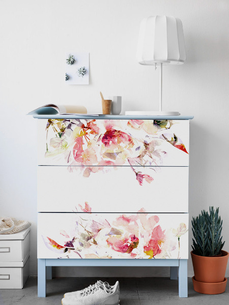 Ikea Malm Decals Spring