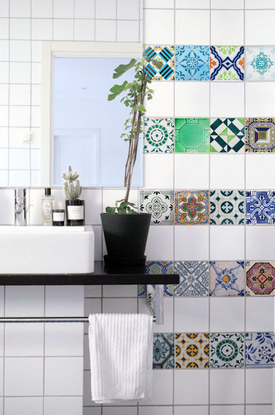 Tile decals Modern Mexico
