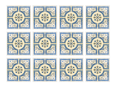 Tile decals Elegant Lisbon