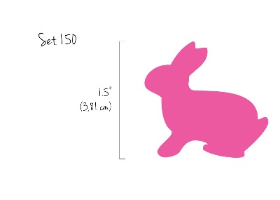 Wall decals Pink Bunny