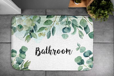 Bathroom rug Nature leaves