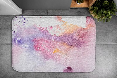 Non slip shower mat Colorful spots