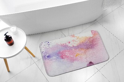 Non slip shower mat Colorful spots