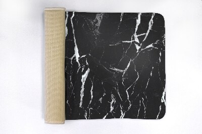 Bathmat Black marble