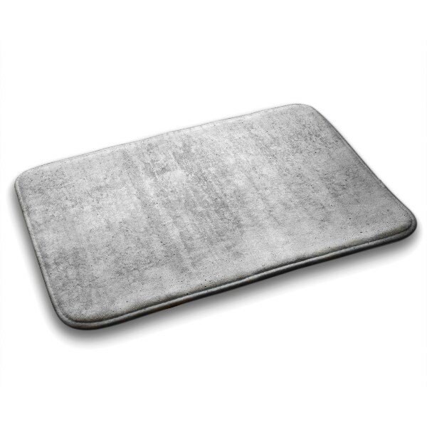 Non slip bath mat Gray wall