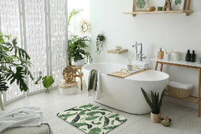 Bathmat Nature leaves