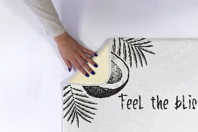 Bath mat Coconut Palms